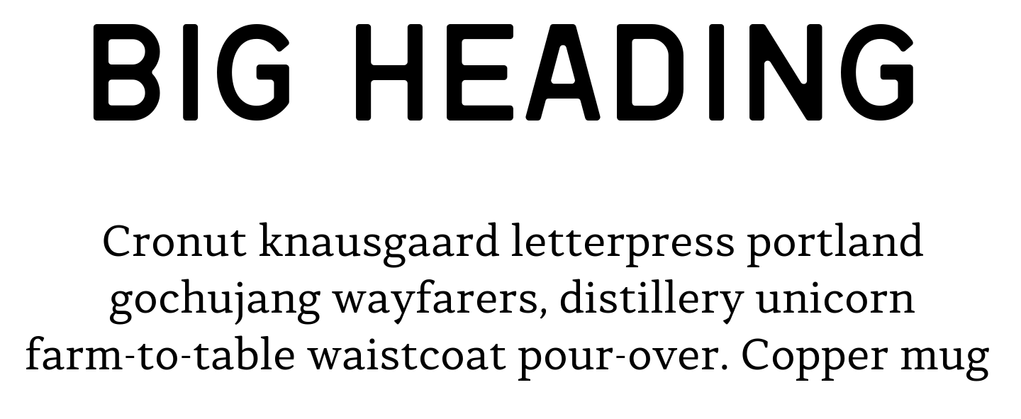 Contrast font pair Motor 4F Regular + Skema Pro Text Regular