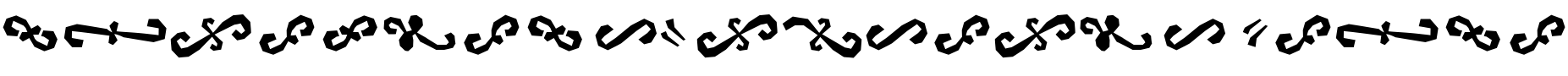 Text sample of font Alquitran Pro Ornament