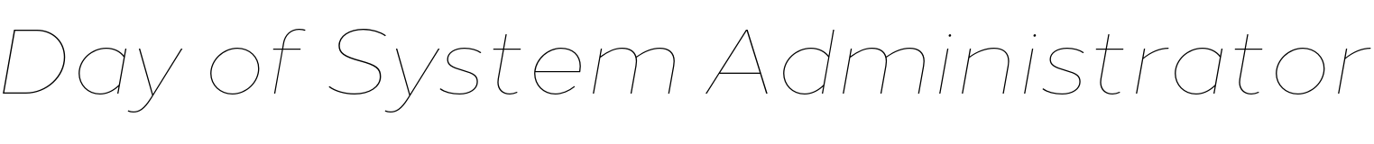 Text sample of font Loew Next Thin Italic, 72px