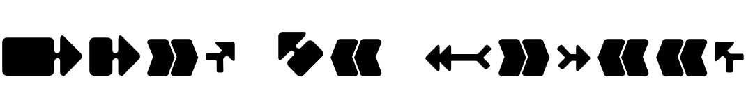 Text sample of font Alquitran Pro Arrow, 72px