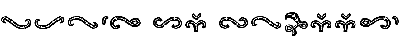 Text sample of font Hatter Display Pro Ornament Line, 72px