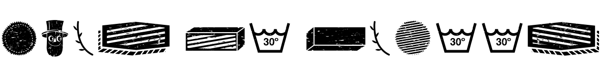 Text sample of font Ruba Style Dingbat Old 04, 72px