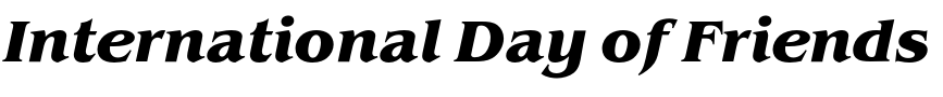 Sample of blocked russian font ITC Benguiat Bold Italic