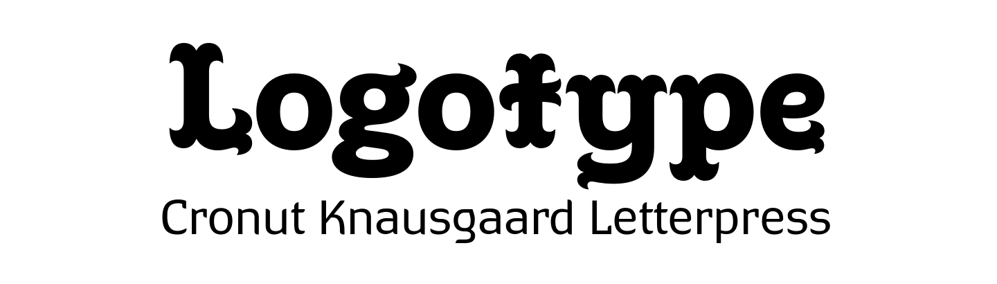 Logo font pair Poblano Black + Mustafa Regular
