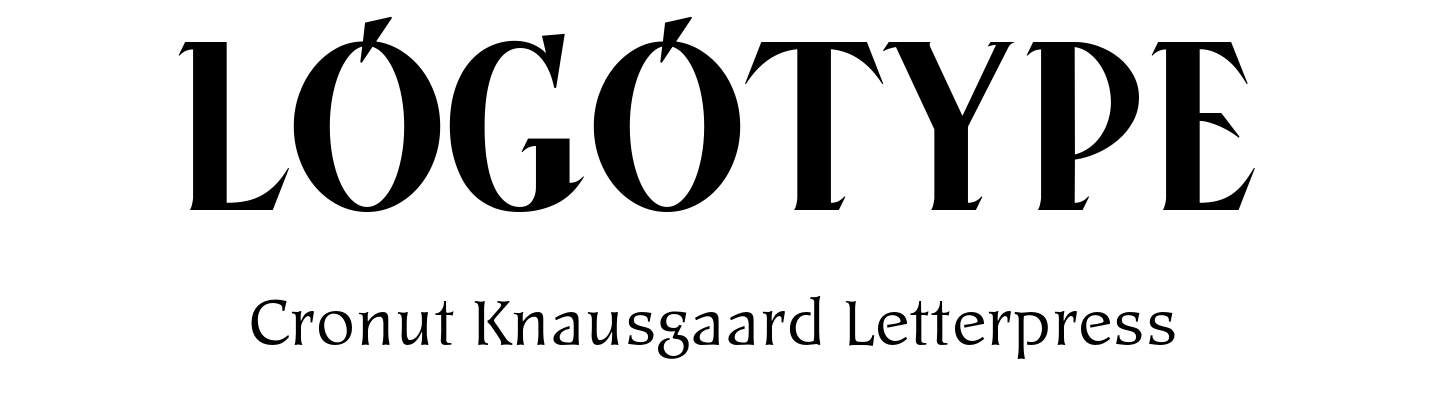 Logo font pair Kalyna Regular + Kyiv Semi Light
