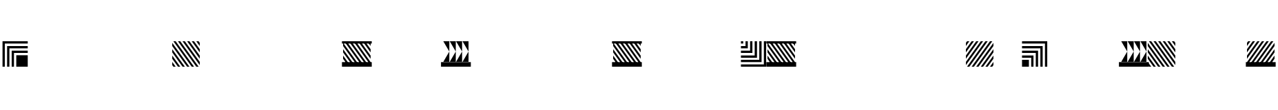 Sample of blocked russian font Titul Border, 72px
