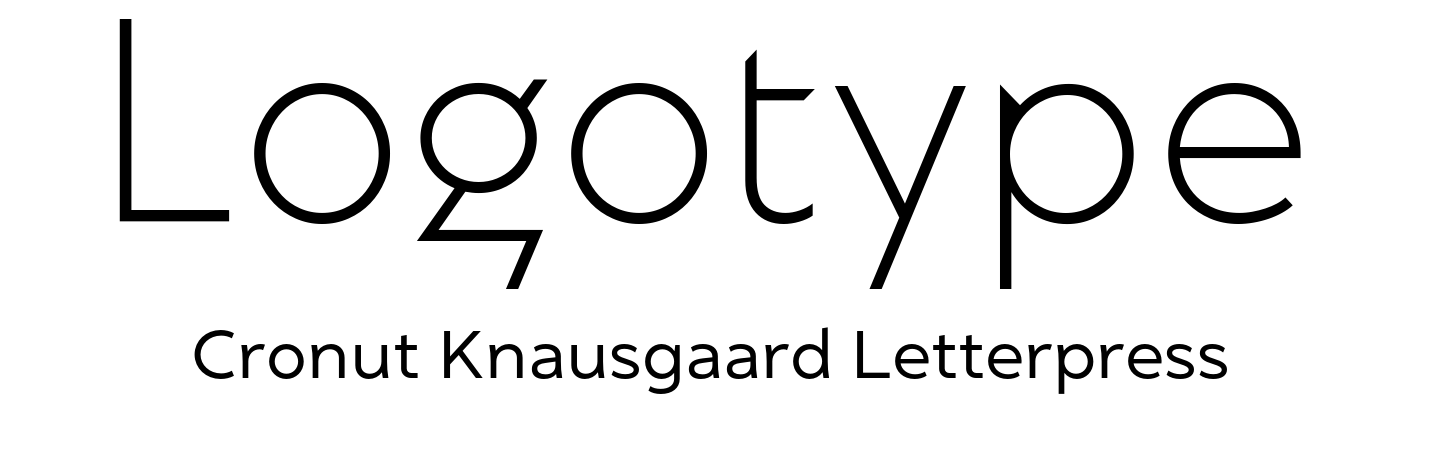 Logo font pair Almaz Thin + Golca Regular