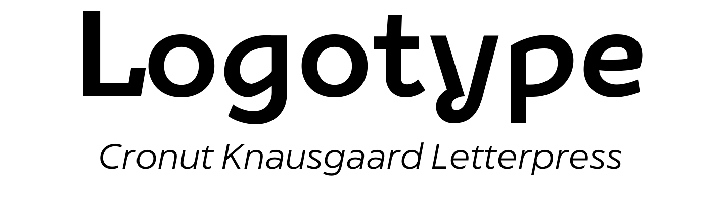 Logo font pair Aleksa Semi Bold + Captura Now Light Italic