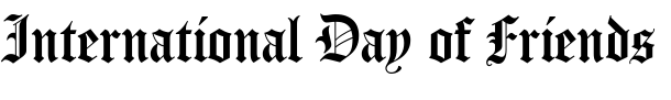 Sample of blocked russian font Carol Gothic Regular