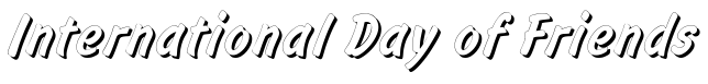 Sample of blocked russian font Inform Shadow Bold