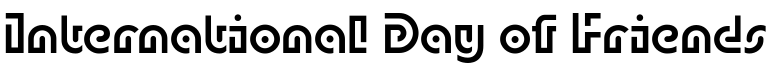Sample of blocked russian font Dublon Regular
