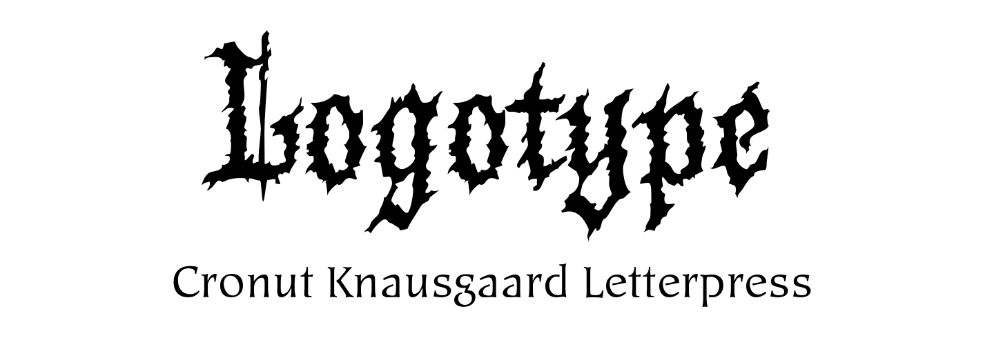 Logo font pair Lisboa Narrow + Kyiv Semi Light