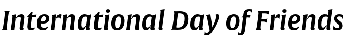 Text sample of font Alverata CYR Semi Bold Italic