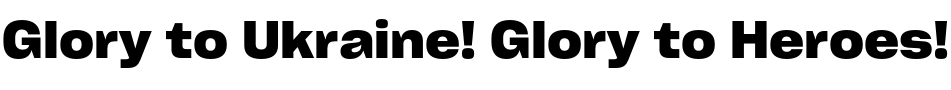 Text sample of Ukrainian font Cy Grotesk Key Bold