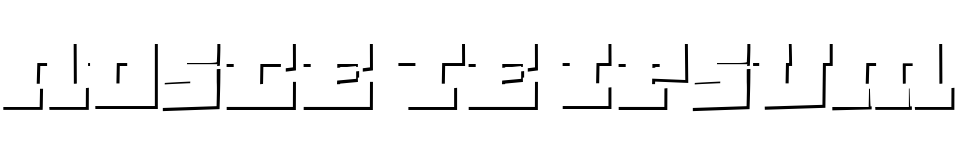 Text sample of font Spike Bot Shadow