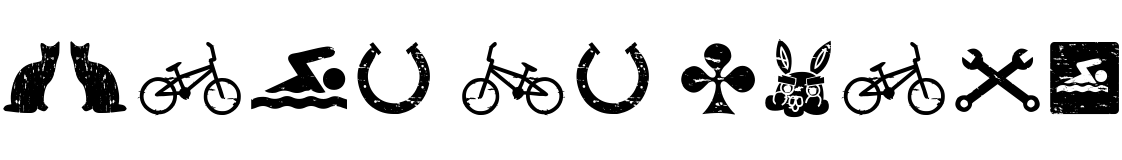 Text sample of font Ruba Style Dingbat Old 05