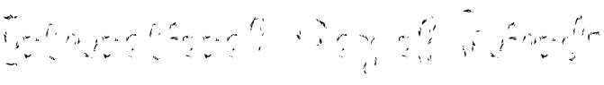 Text sample of font Sensa Brush Flora Base