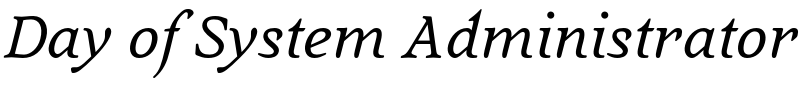 Text sample of Ukrainian font Quietism Text Italic