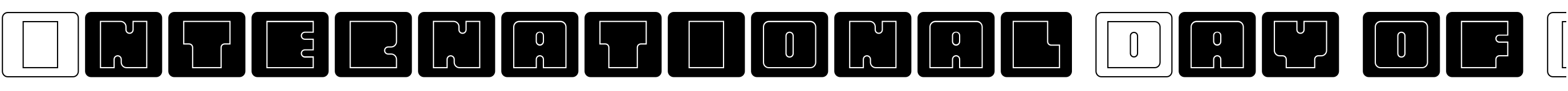 Text sample of font Oboe Outline Framed, 72px