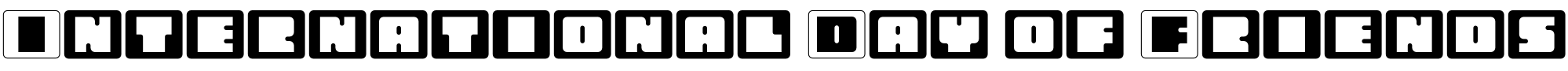 Text sample of font Oboe Solid Framed