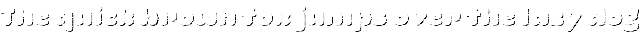 Text sample of font La Mona Pro Shadow Texture, 72px