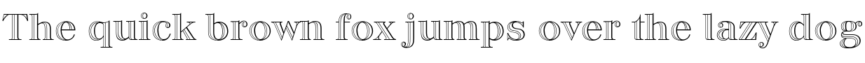 Text sample of Ukrainian font 1812 Year Inline