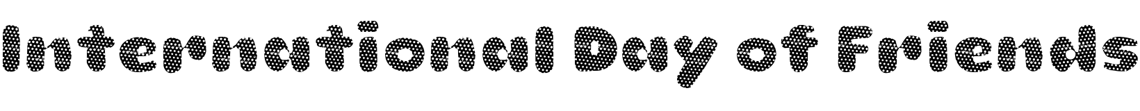Text sample of font La Mona Pro Layer One, 72px