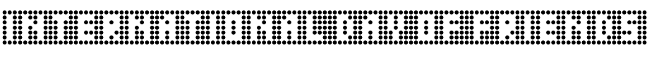 Sample of blocked russian font Performance Circle Plus