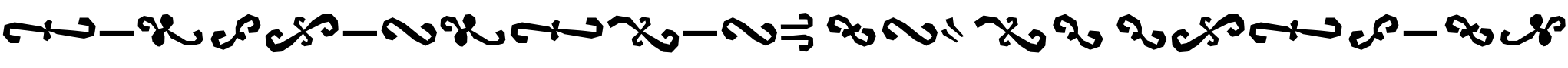 Text sample of font Alquitran Pro Ornament