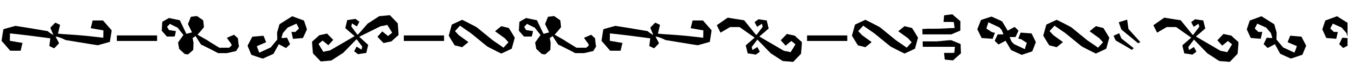 Text sample of font Alquitran Pro Ornament, 72px