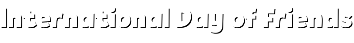 Text sample of font Tobi Greek Cyrillic Shadow