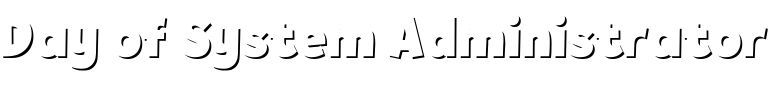 Text sample of font Tobi Greek Cyrillic Shadow
