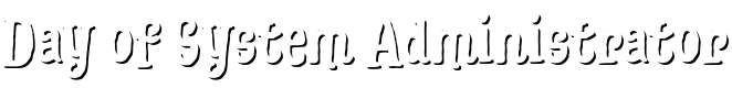 Text sample of font Hatter Display Pro Shadow