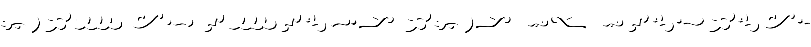 Text sample of font La Mona Pro Ornament Shadow, 72px
