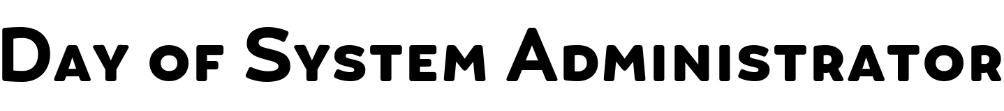 Text sample of font UMBA Soft SC Bold, 72px