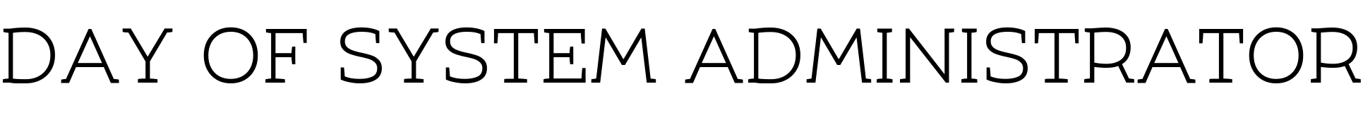 Text sample of font UMBA Slab Caps Light, 72px