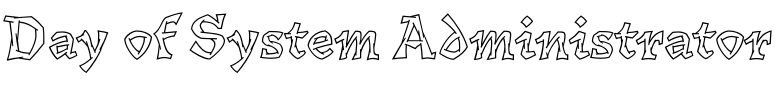 Text sample of Ukrainian font Florentin Outline